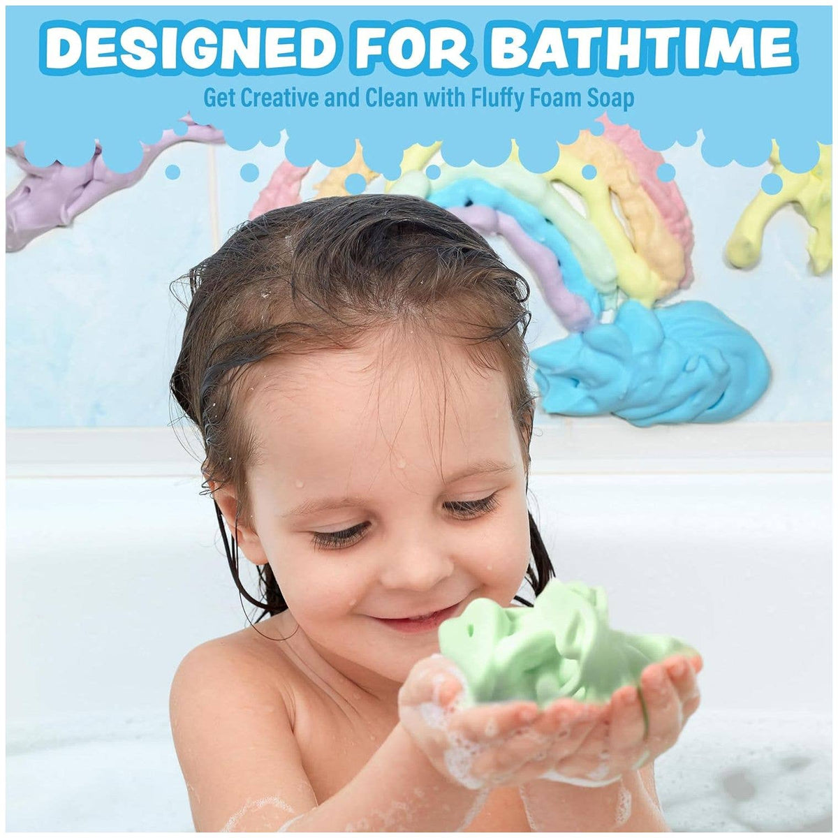 Tub Works® Fluffy Foam Soap - Magnolia BabyBath Accessory