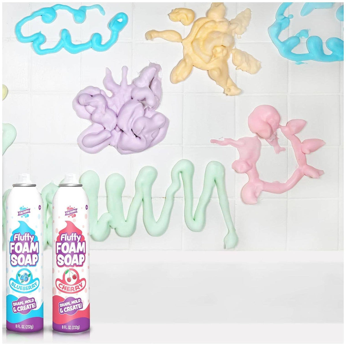 Tub Works® Fluffy Foam Soap - Magnolia BabyBath Accessory