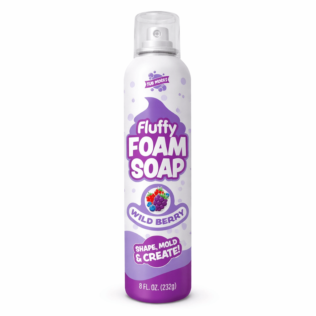 Tub Works® Fluffy Foam Soap - Magnolia BabyBath Accessory