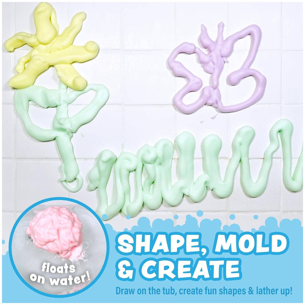 Tub Works® Fluffy Foam Soap - Magnolia BabyBath Accessory