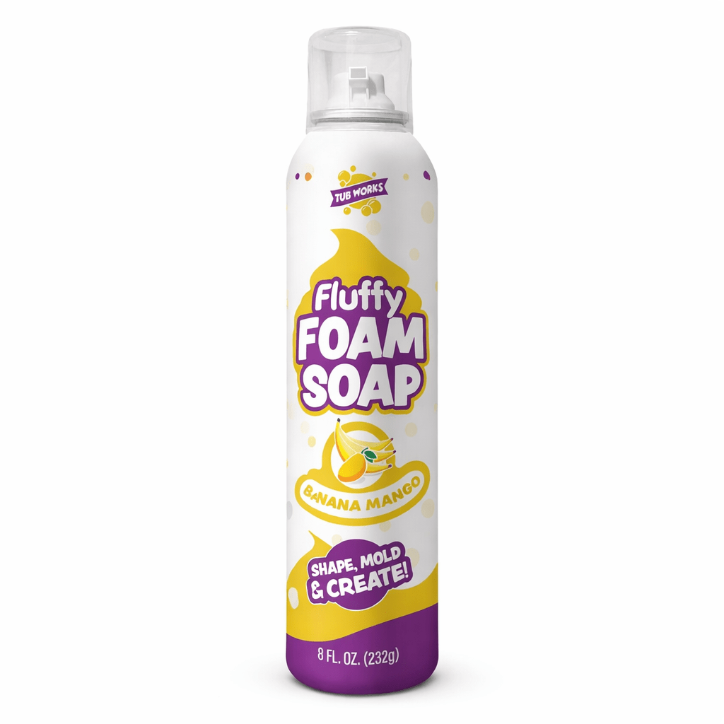 Tub Works® Fluffy Foam Soap - Magnolia BabyBath Accessory