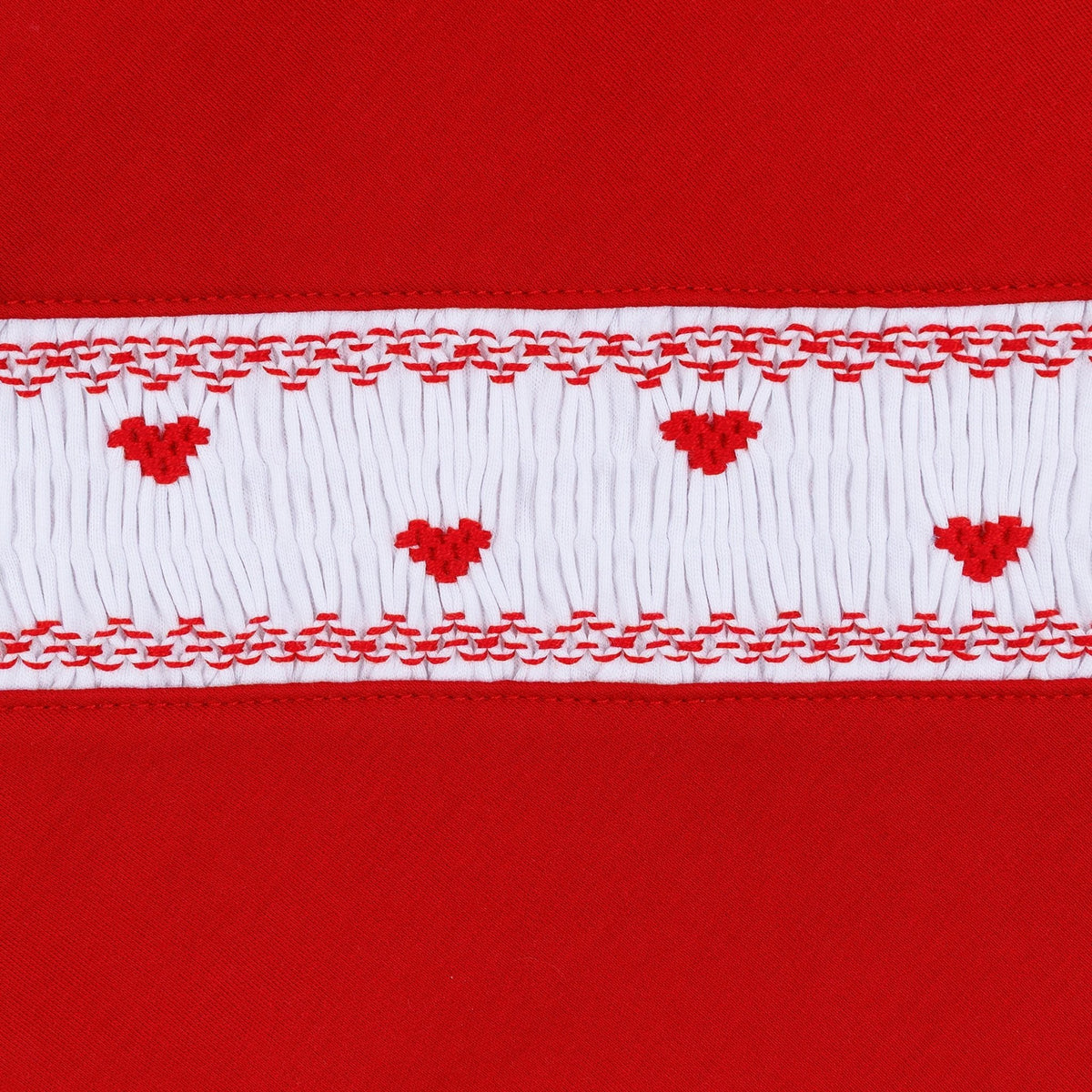 Magnolia Baby_Valentina's Hearts Smocked Footie_2