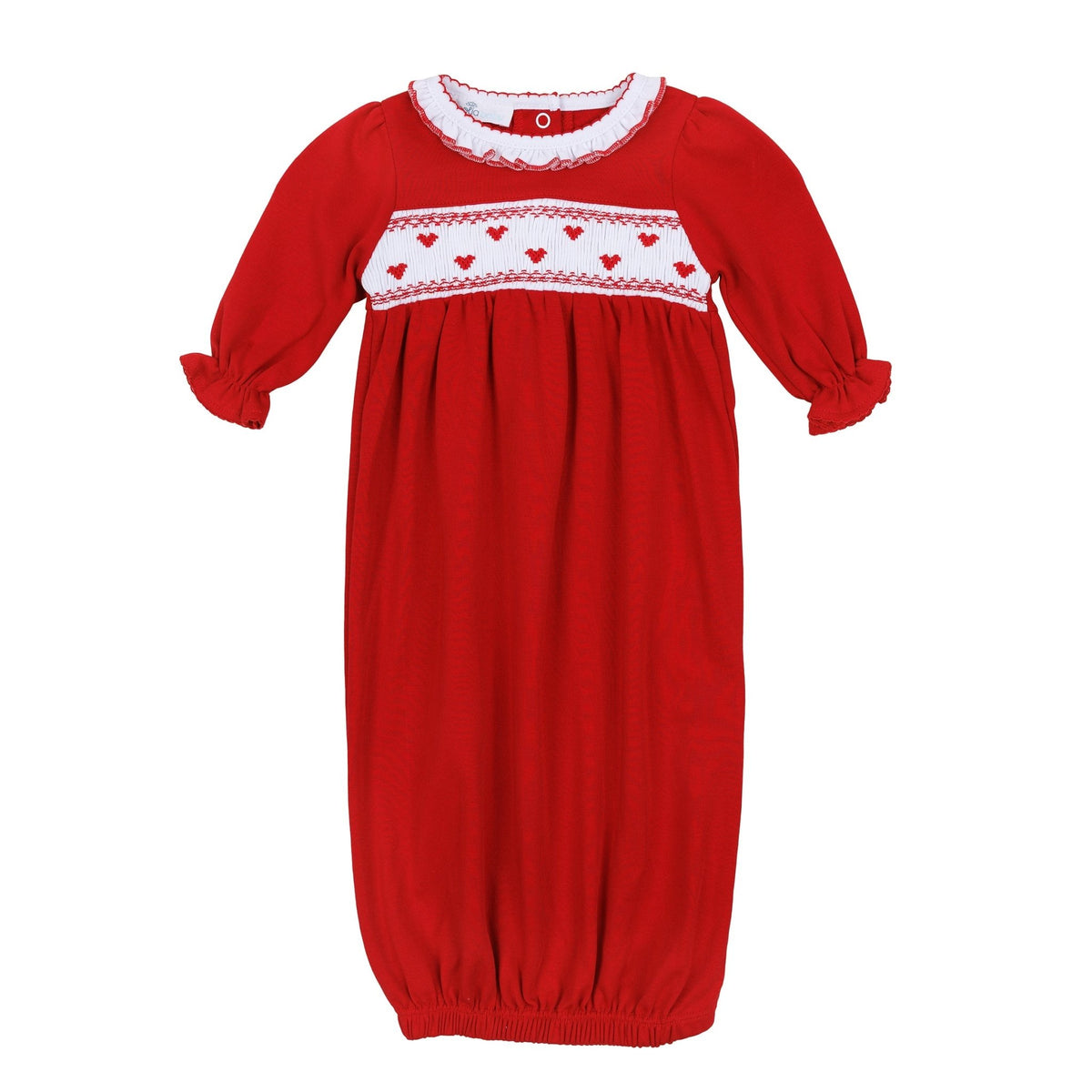 Magnolia Baby_Valentina's Hearts Smocked Gown_1