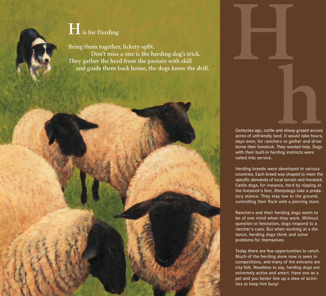 W is for Woof: A Dog Alphabet Picture Book - Magnolia BabyBook