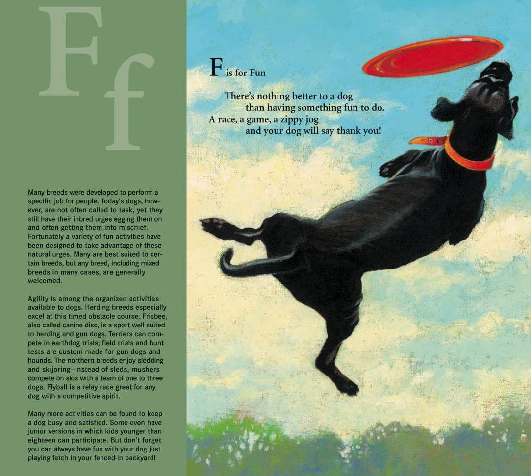 W is for Woof: A Dog Alphabet Picture Book - Magnolia BabyBook