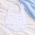 Magnolia Baby_Wild West Toile Bib - Light Blue_1