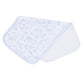Wild West Toile Burp Cloth - Light Blue - Magnolia BabyBurp Cloth