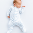 Wild West Toile Footie - Light Blue - Magnolia BabyFootie
