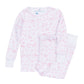 Wild West Toile Long Pajamas - Pink - Magnolia BabyLong Pajamas