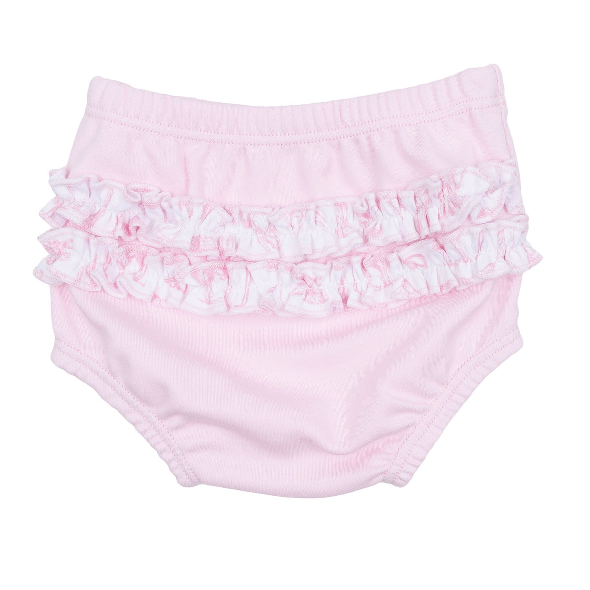 Wild West Toile Ruffle Diaper Cover Set - Pink - Magnolia BabyDiaper Cover