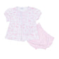 Wild West Toile Ruffle Diaper Cover Set - Pink - Magnolia BabyDiaper Cover