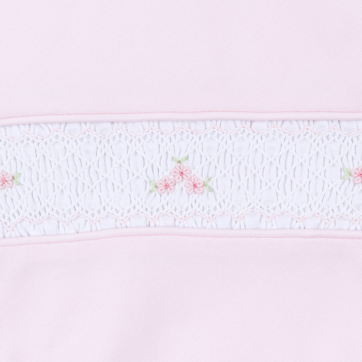 Willow's Classics Smocked Long Sleeve Bubble - Pink - Magnolia BabyBubble