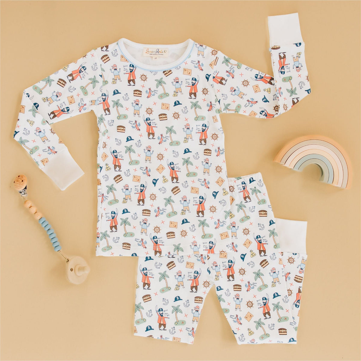 YO, HO, HO! Long Pajamas - Luna and ArloLong Pajamas