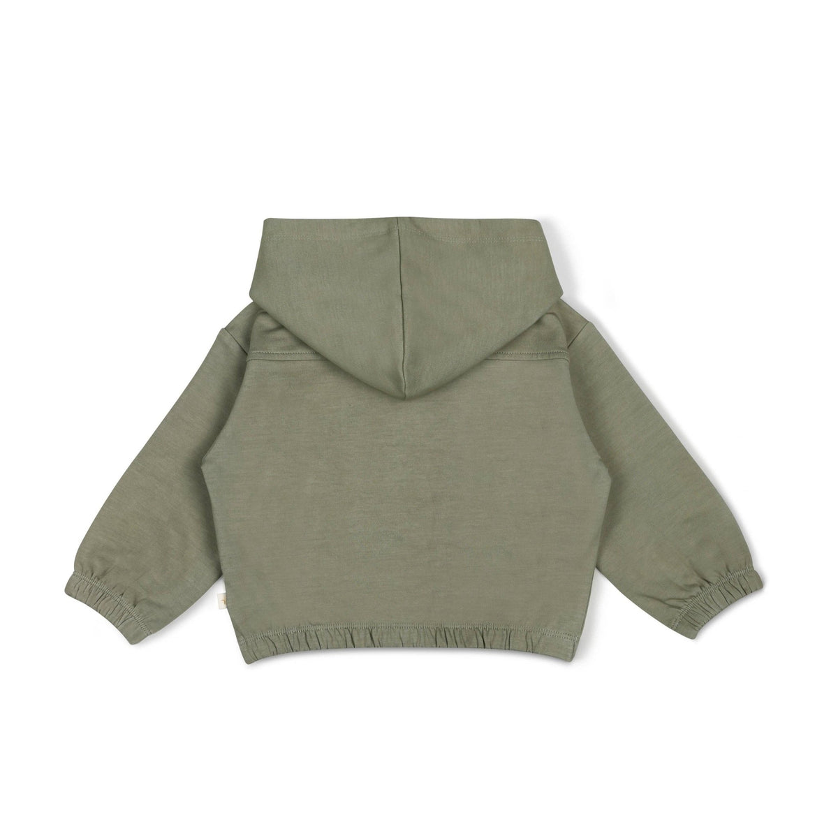 Zip Front Fleece Hooded Jacket - Olive - Magnolia BabyJacket
